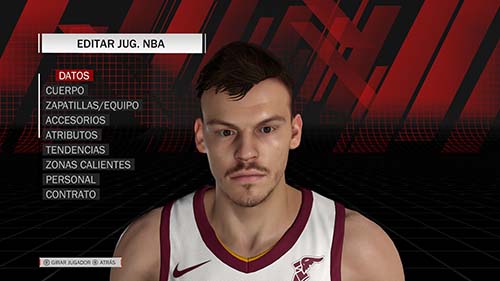 NBA 2K19 Facial Settings